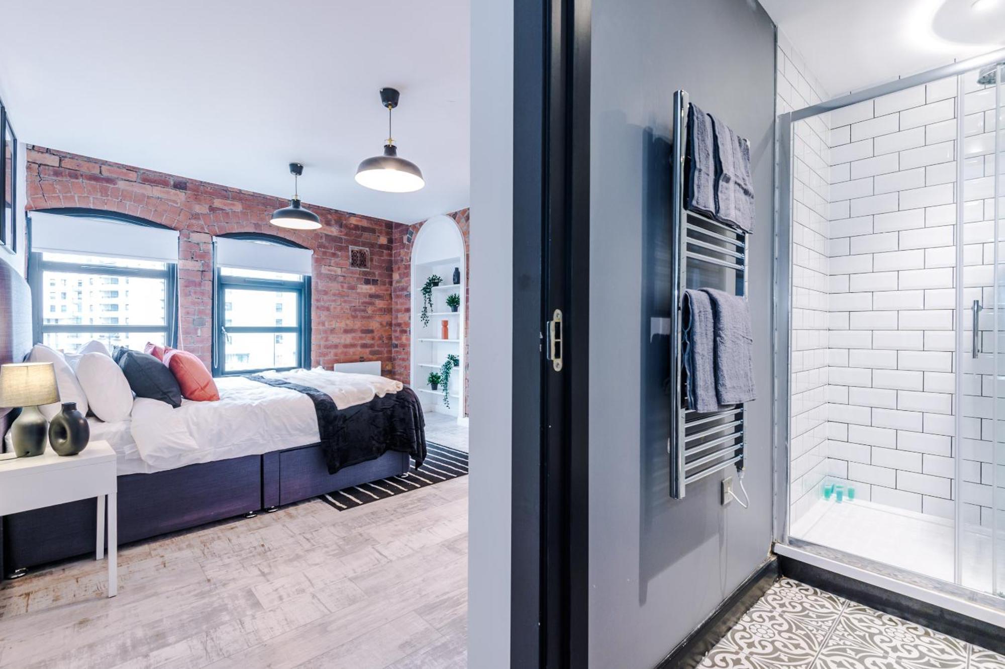 Luxury 2 King Beds In City Centre Leeds  Bagian luar foto